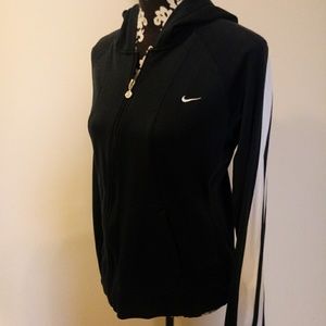 Nike size large athletic full zip hoodie